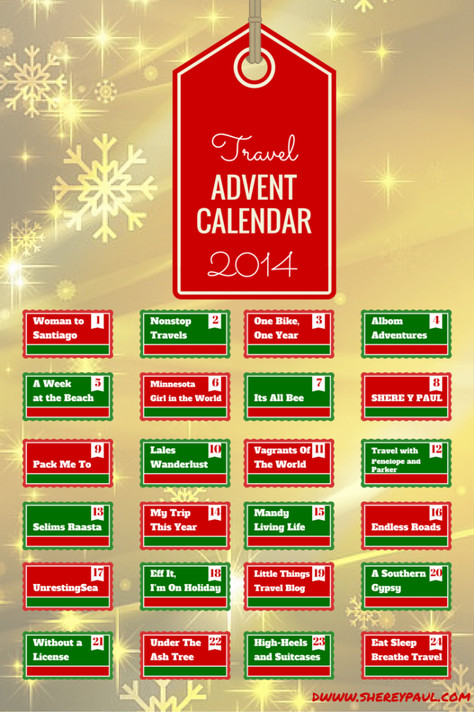 travel advent calendar