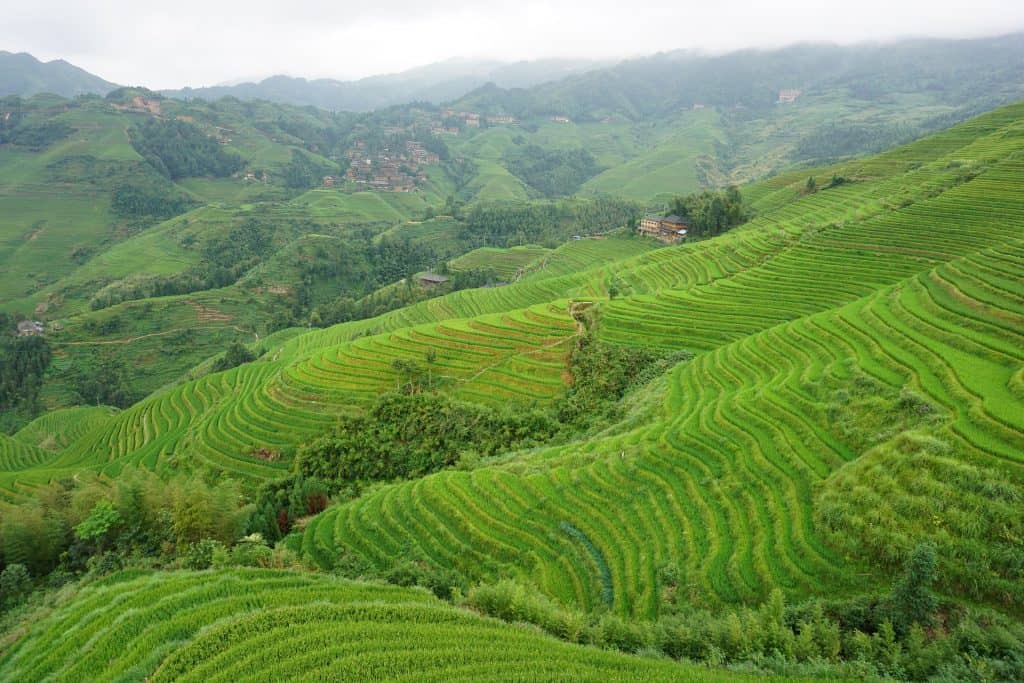 hiking in china