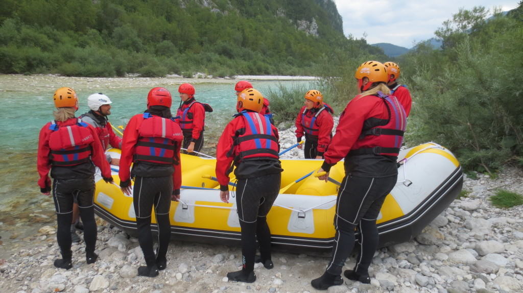 white water rafting slovenia