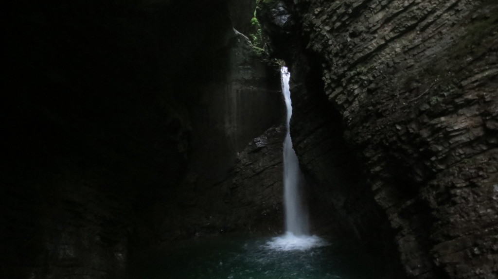 Kozjak waterfall slovenia
