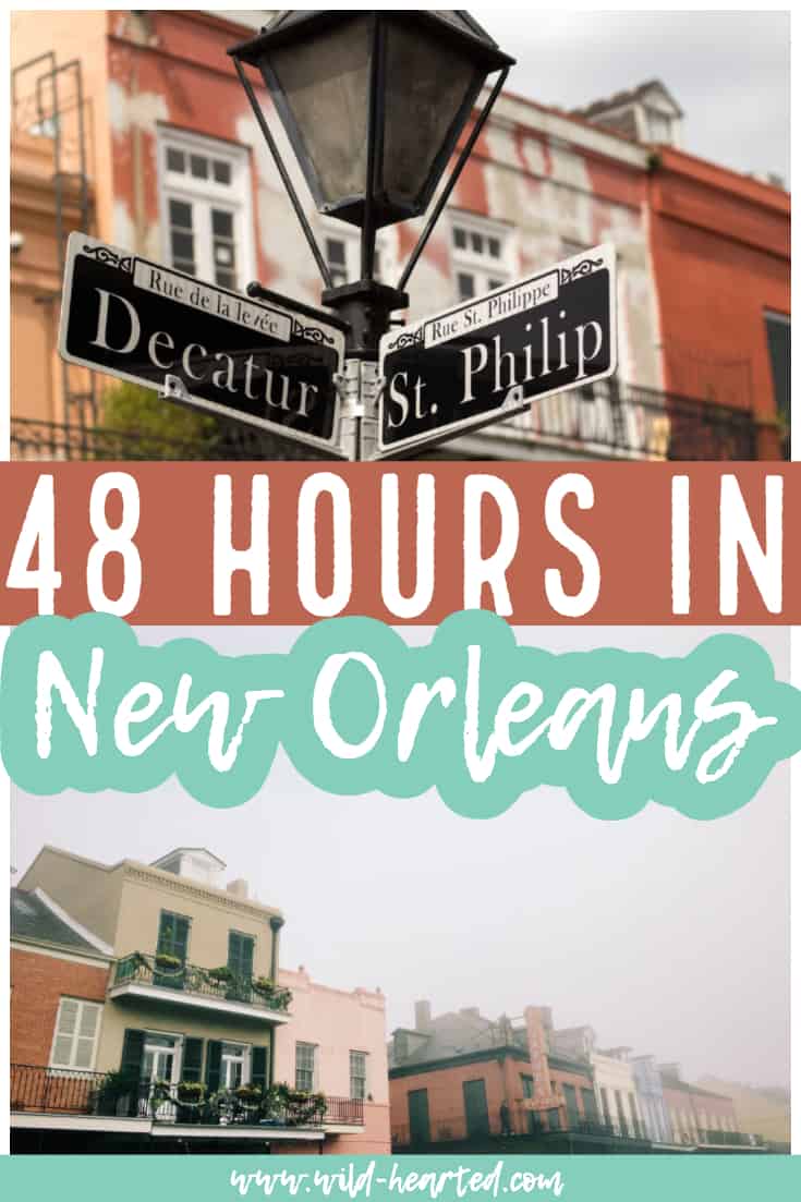 2 days in new orleans