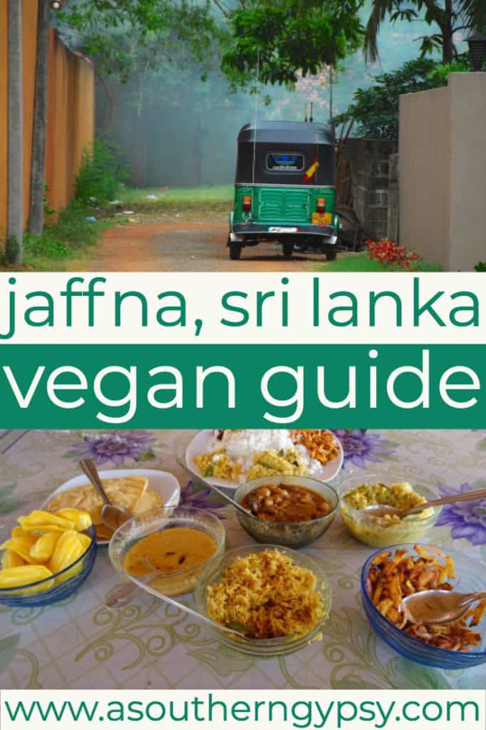 vegan food in jaffna