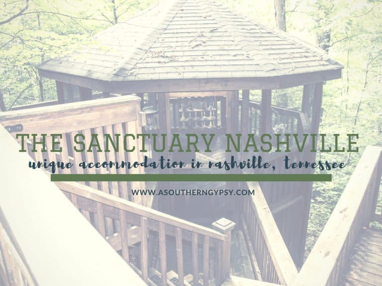 Read more about the article Unique Accommodation in Nashville | The Sanctuary Treehouse Cabin