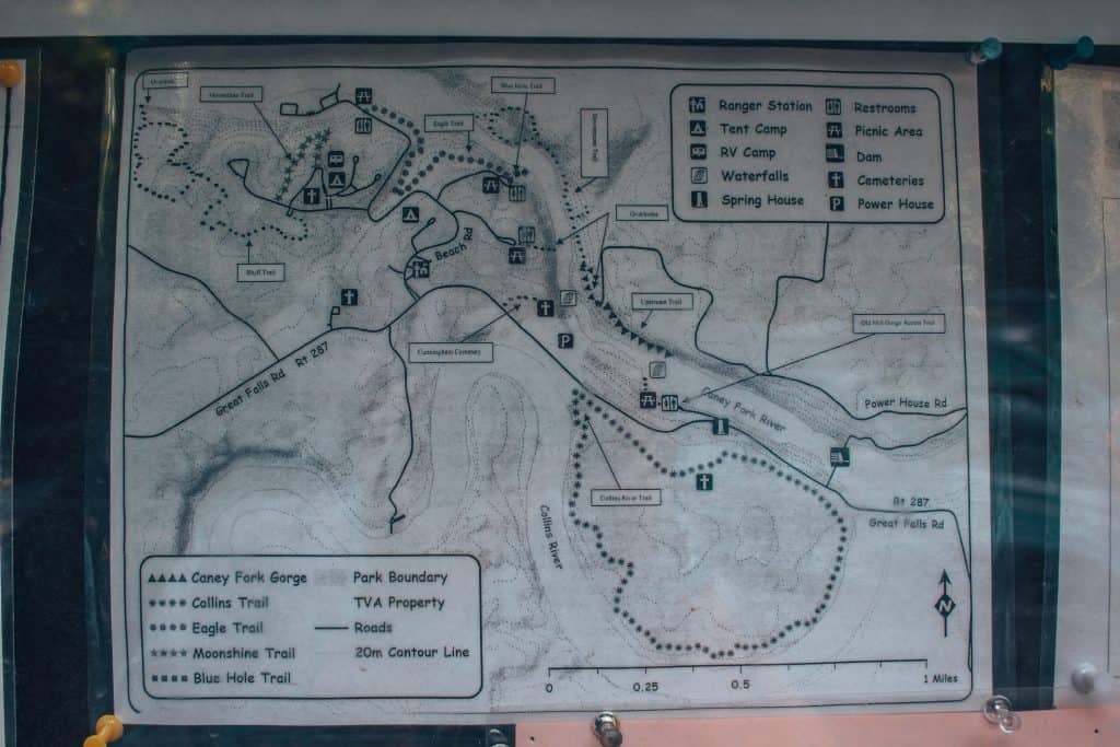 Rock Island State Park Campground Map