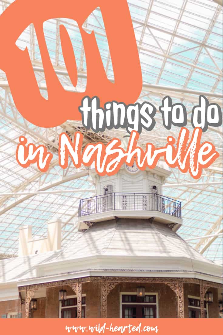 nashville bucket list 