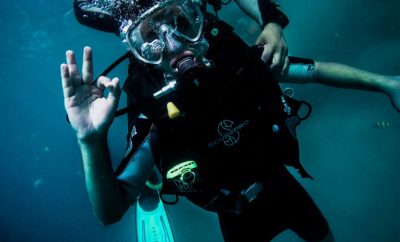 what helps with anxiety during scuba diving