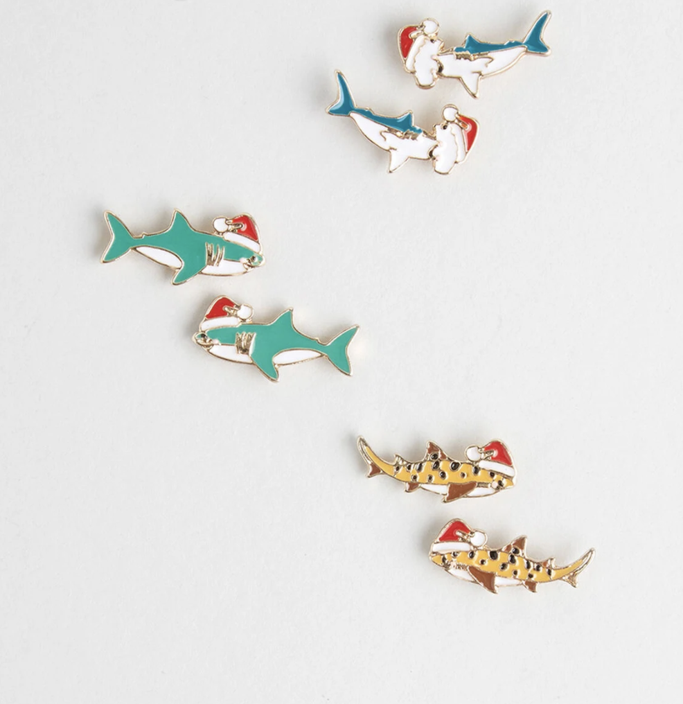 Shark Gifts – Shark Earrings