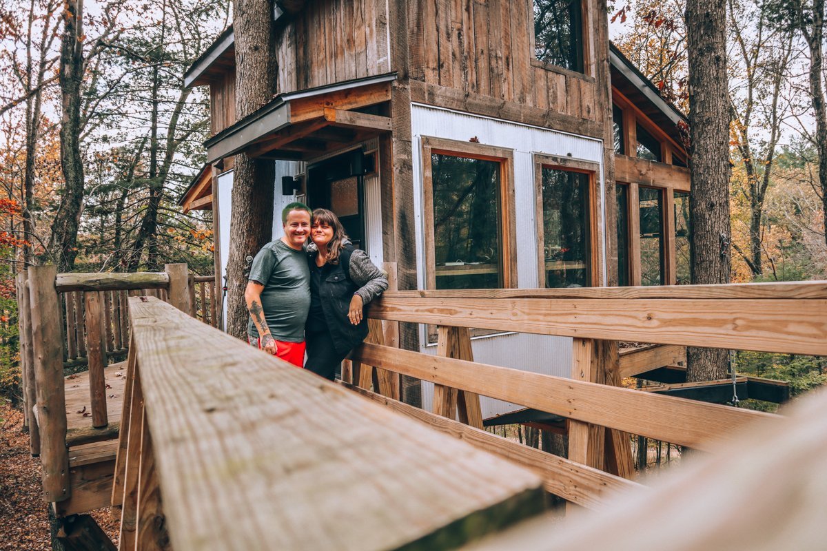 Treehouses for Rent in Ohio Stay in Luxury at The Mohicans