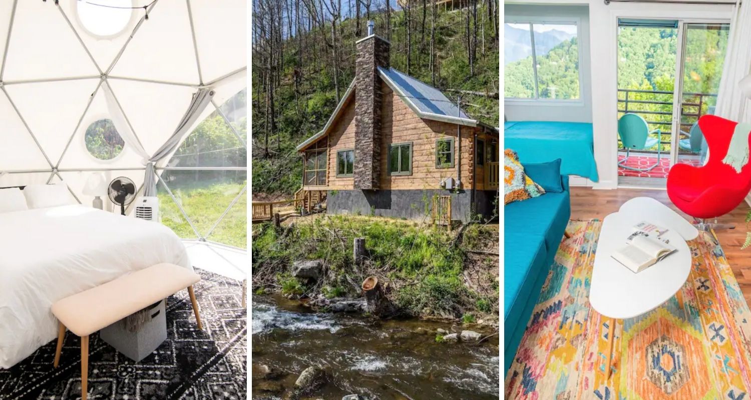 11 of the Coolest and Most Unique Airbnb Gatlinburg Options