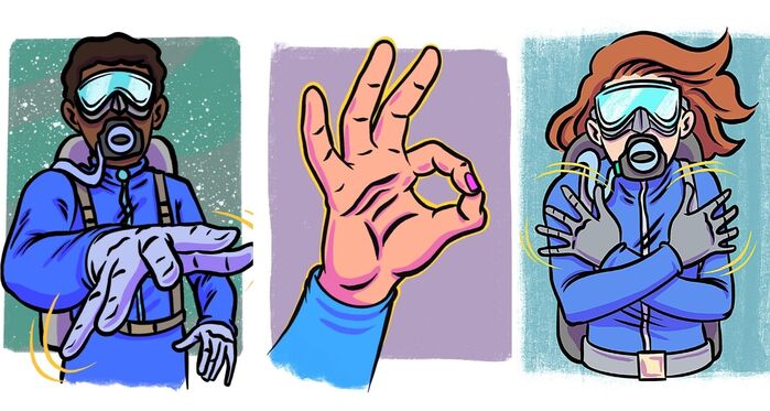 Scuba Hand Signals