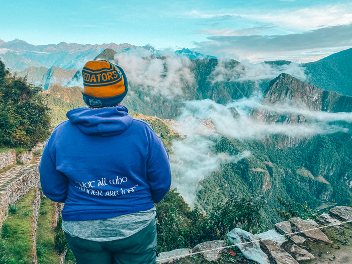 Inca Trail to Machu Picchu Hike – View from Sun Gate