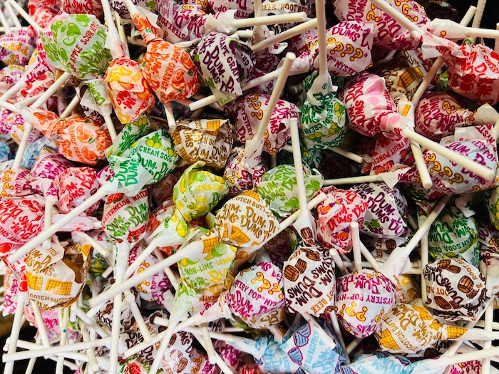 vegan candy - dum dums