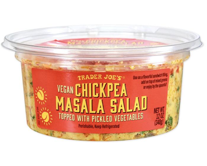 Vegan Trader Joe's – Chickpea Masala Salad