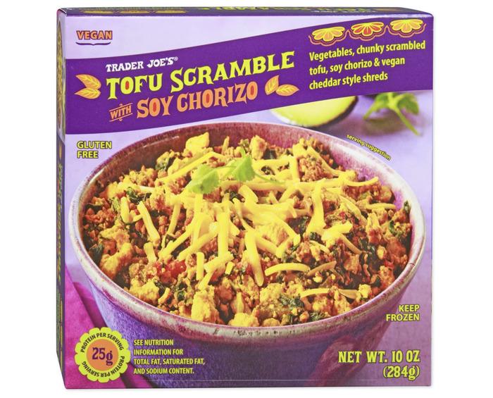 Vegan Trader Joe's – Tofu Scramble with Soy Chorizo