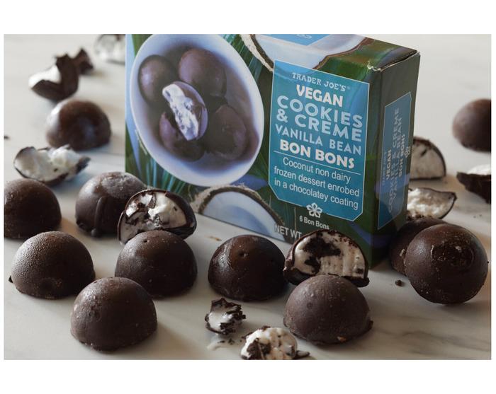 Vegan Trader Joe's – Vegan Cookies & Creme Vanilla Bean Bon Bons