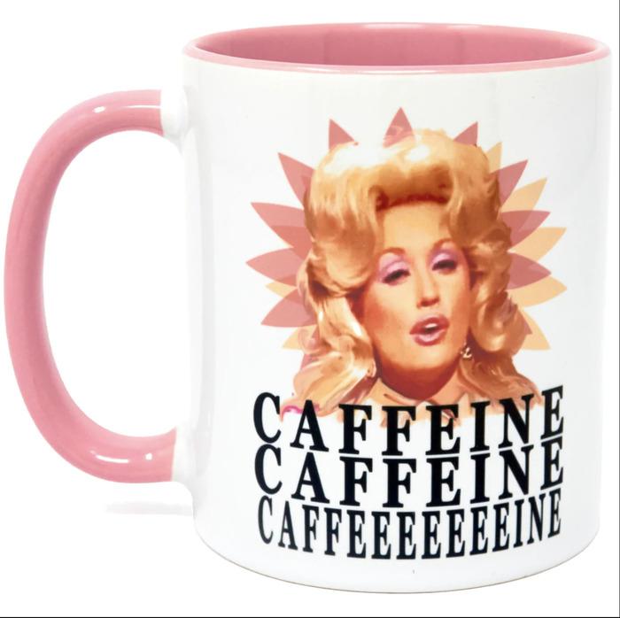 Dolly Parton Gifts – Caffeine Mug